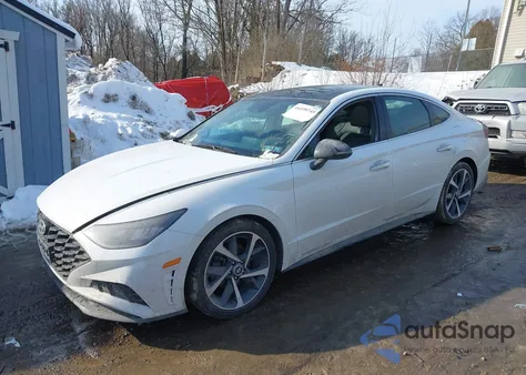 2022 Hyundai Sonata Sel Plus из США, поврежденный, VIN KMHL44J24NA211563